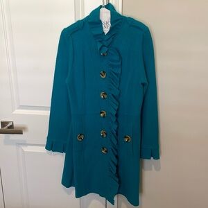 Luii wool coat; size L